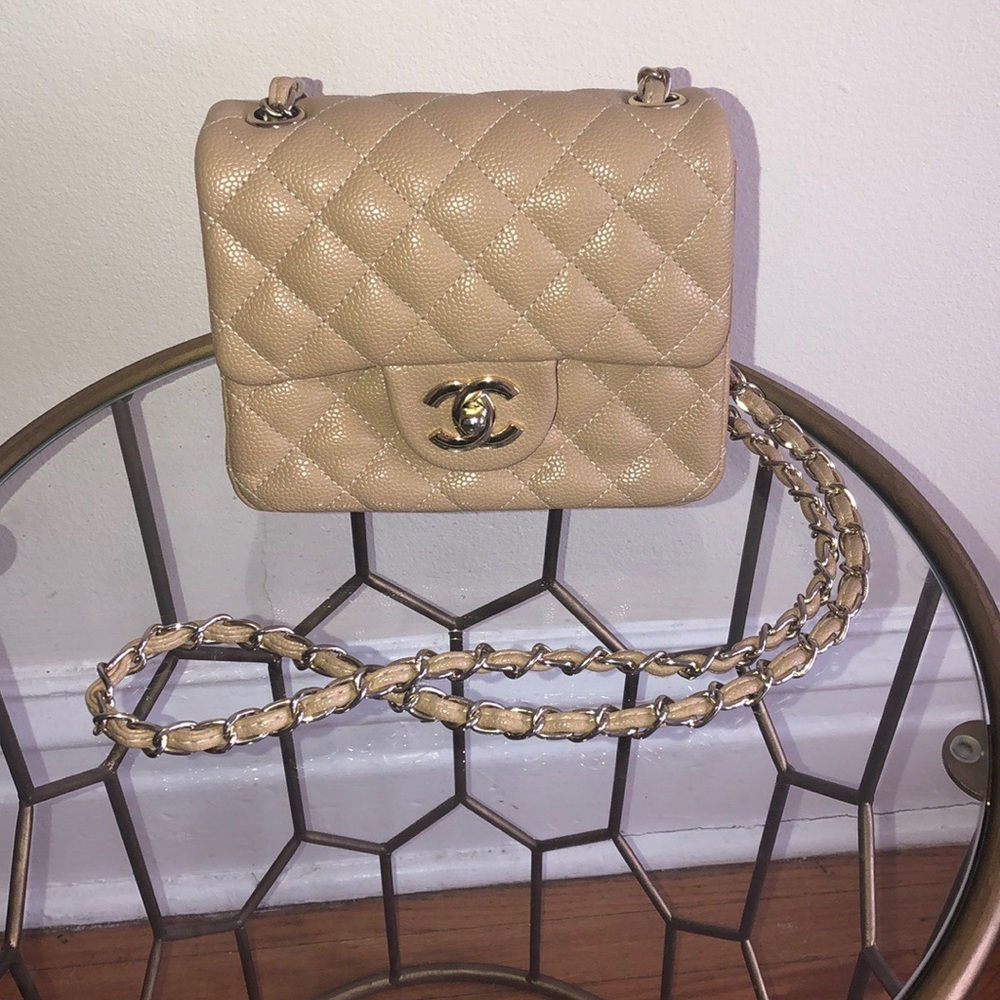Mini flap bag